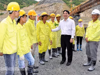 “4 nhất” trên công trình thủy điện Lai Châu