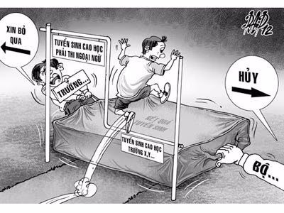 Hàng ngàn người thành thạc sĩ... hụt