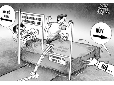 Hàng ngàn người thành thạc sĩ... hụt