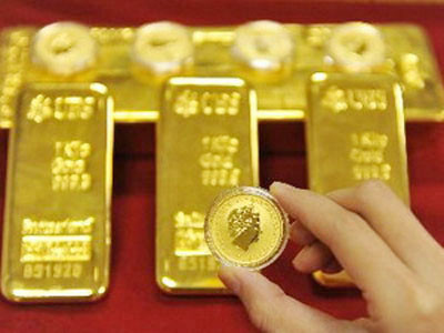 Giá vàng thế giới tăng