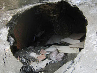 TPHCM: Hố 'tử thần' lại xuất hiện