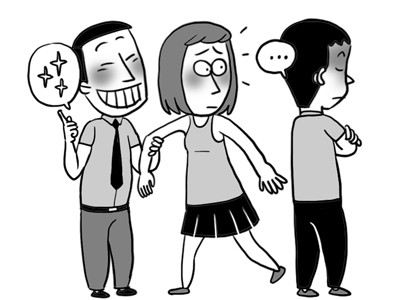 Lấy anh trưởng phòng hay người đang yêu?