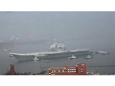 Tàu sân bay Trung Quốc kết thúc chạy thử