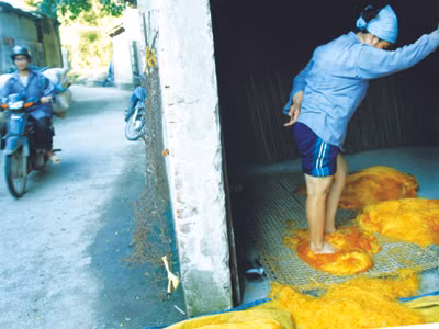 Kinh hãi làm miến ở làng nghề