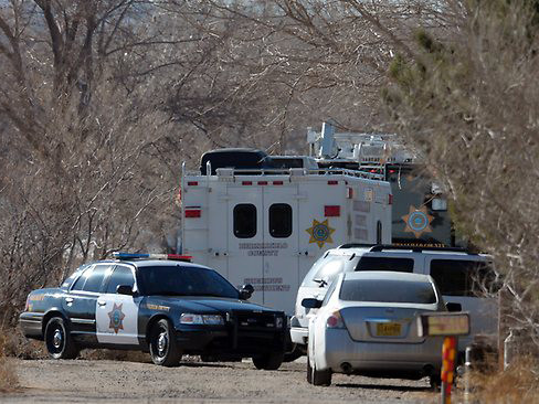Hiện trường vụ xả súng ở New Mexico