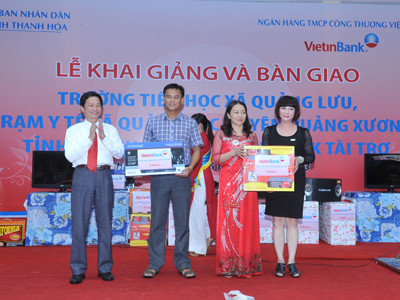 Trên 6 tỷ đồng tài trợ tỉnh Thanh Hóa