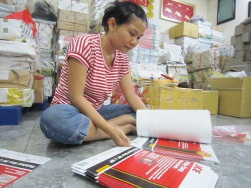 Việc làm thời vụ đắt khách dịp cuối năm