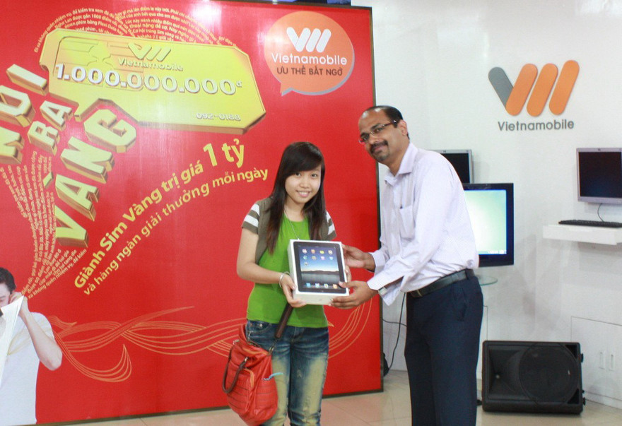 Vietnamobile trao giải chương trình khuyến mại đợt ba