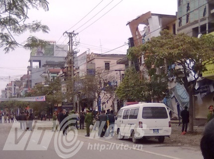 Nổ lớn tại nhà Giám đốc Công an Thái Nguyên