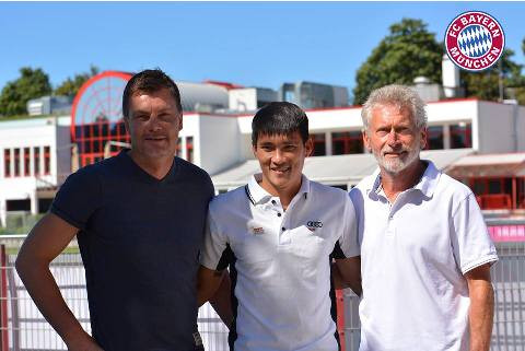 Công Vinh đến Đức xem Audi Cup