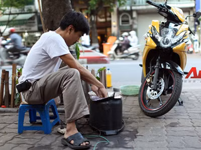 Chống nóng cho cốp xe tay ga chỉ với 50.000 đồng