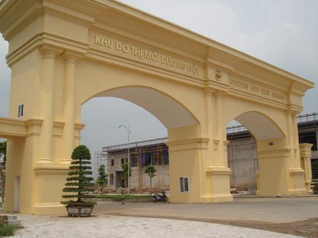 Xây dựng đồng bộ hạ tầng xã hội tại đô thị Dương Nội, Cổ Nhuế
