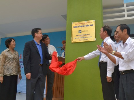 Hơn 2 tỷ đồng tài trợ nâng cấp Trường Tiểu học tại Huế