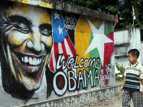 Cơn sốt Obama ở Myanmar