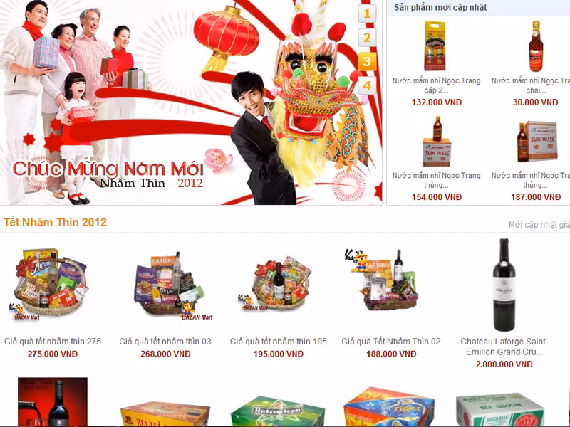 Nhộn nhịp chợ Tết Online