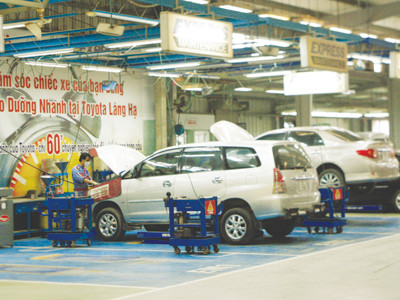 Hàng chục nghìn xe Toyota sẽ được triệu hồi tới đây Ảnh: Minh Đức
