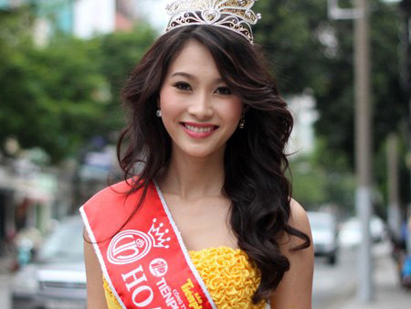 Hoa hậu Thu Thảo làm Sứ giả Chim Én