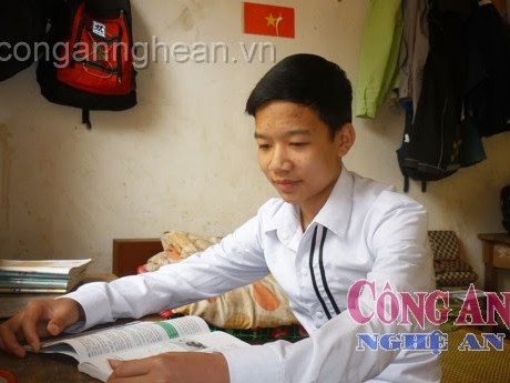 Cậu học sinh nghèo vượt khó