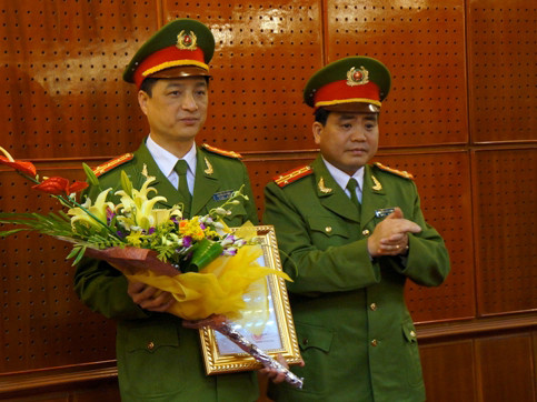 Bổ nhiệm tân Phó Giám đốc Công an TP Hà Nội