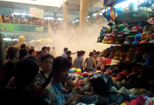 Hiện trường vụ cháy