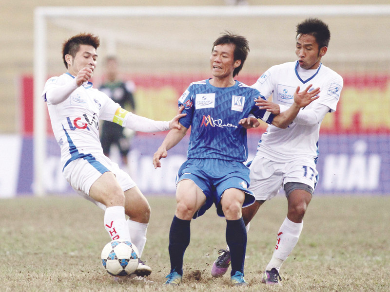 V.Hải Phòng đã nếm mùi chiến thắng đầu tiên Ảnh: VSI