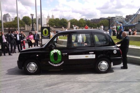 London sử dụng taxi chạy bằng khí hydro