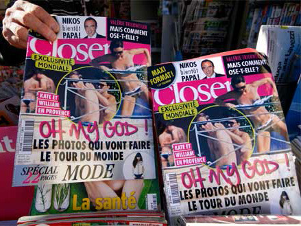 Ảnh 'nóng' của công nương Anh lại bị đăng tải