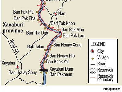 Lào bắt đầu xây đập Xayaburi từ 5 tháng trước