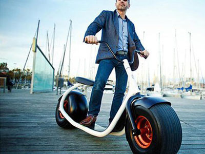 Scrooser - scooter nhỏ nhất thế giới