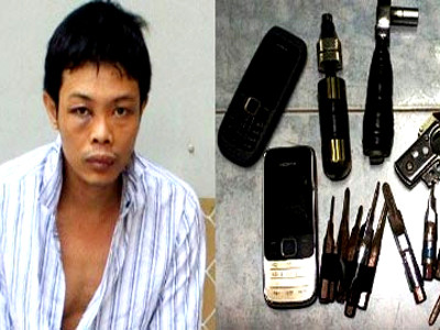 Cảnh sát nổ súng bắn tội phạm có vũ khí