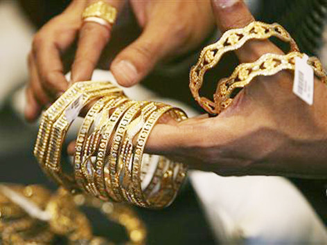 Giá vàng đi xuống