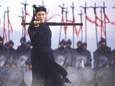 Lý Liên Kiệt trong phim “Anh hùng” của Trương Nghệ Mưu