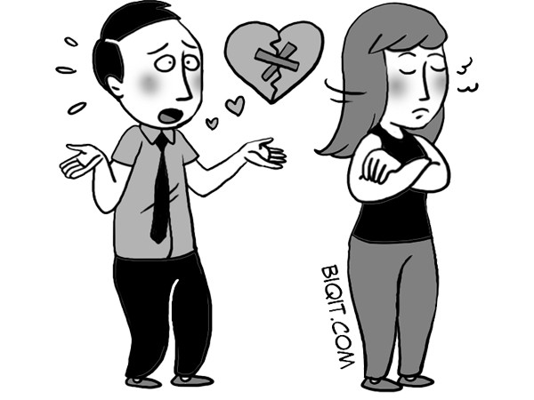 Khi cãi nhau là cô ấy nói chia tay...