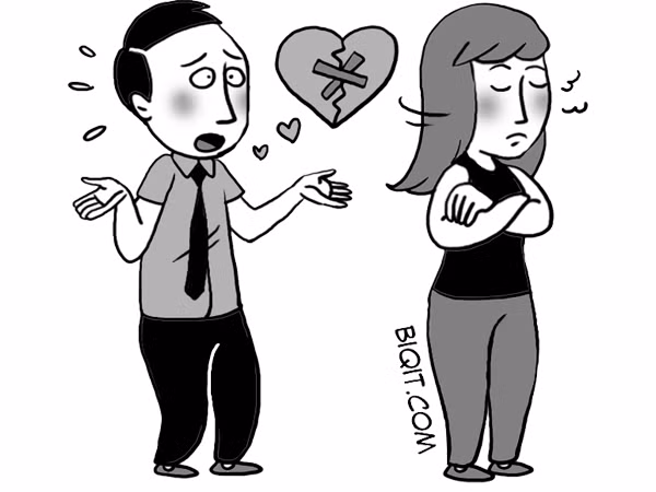 Khi cãi nhau là cô ấy nói chia tay...