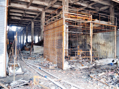 Trắng tay sau hỏa hoạn