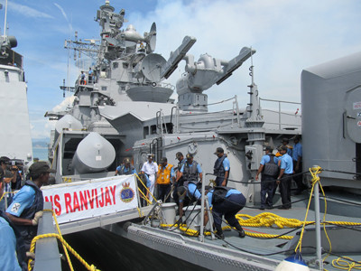 Đội tàu chiến Ấn Độ thăm Đà Nẵng