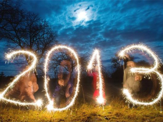 Thế giới tưng bừng đón năm mới 2013