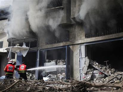 Israel - Dải Gaza tiếp tục dội lửa vào nhau