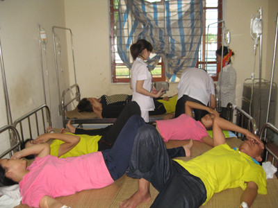 Hàng trăm công nhân nhập viện vì nghi 'ngộ độc thức ăn'