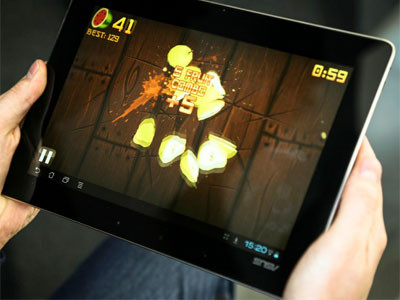 Eye Tribe giúp chém hoa quả bằng mắt?