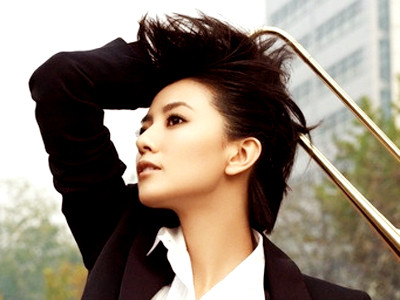 Cao Viên Viên cá tính với tóc ngắn