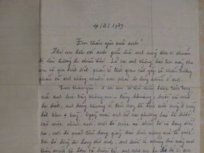 Lá thư người lính gửi bạn gái năm 1979 được trao lại sau 34 năm