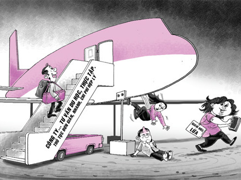 'Bánh vẽ' thực tập sinh