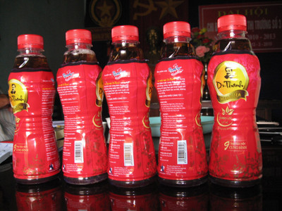 Lô trà Dr. Thanh kém chất lượng bị Đội QLTT số 3 thu giữ