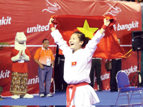 SEA Games 27: Karate vẫn là mũi nhọn