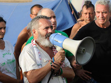 Ông Juan Manuel Sanchez Gordillo, thị trưởng thị trấn Marinaleda