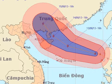 Ráo riết đối phó siêu bão Utor