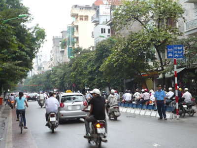 Chưa phải phân làn mà tách dòng phương tiện