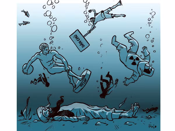 Sự kiện quốc tế 2011 qua biếm họa