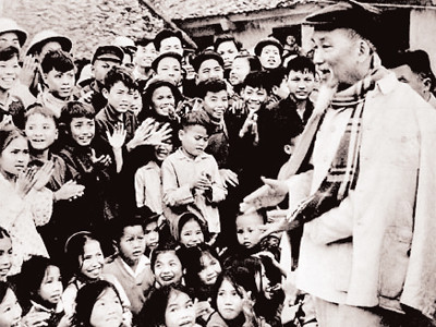 Chiếc thang tre Bác Hồ